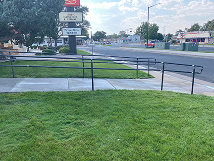 Hand Rail Repair, Onsite Repair and Metal Fabrication. By Integrity Welding Service LLC, servicing the Front Range of Colorado.