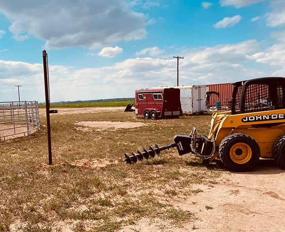 Patience Poles for Horses Heavy Duty Pipe 2 3/8" Construction. Installed By Integrity Welding Service LLC, servicing the Front Range of Colorado.