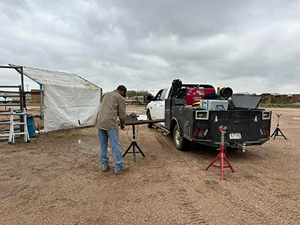 Farm Repairs for Squeeze Chutes and other Equipment, Onsite Repair and Metal Fabrication. By Integrity Welding Service LLC, servicing the Front Range of Colorado.